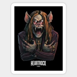 HEARTROCK Bat Sticker